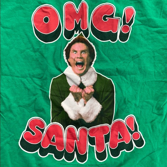 Gildan Elf green graphic tee - Picture 2 of 3